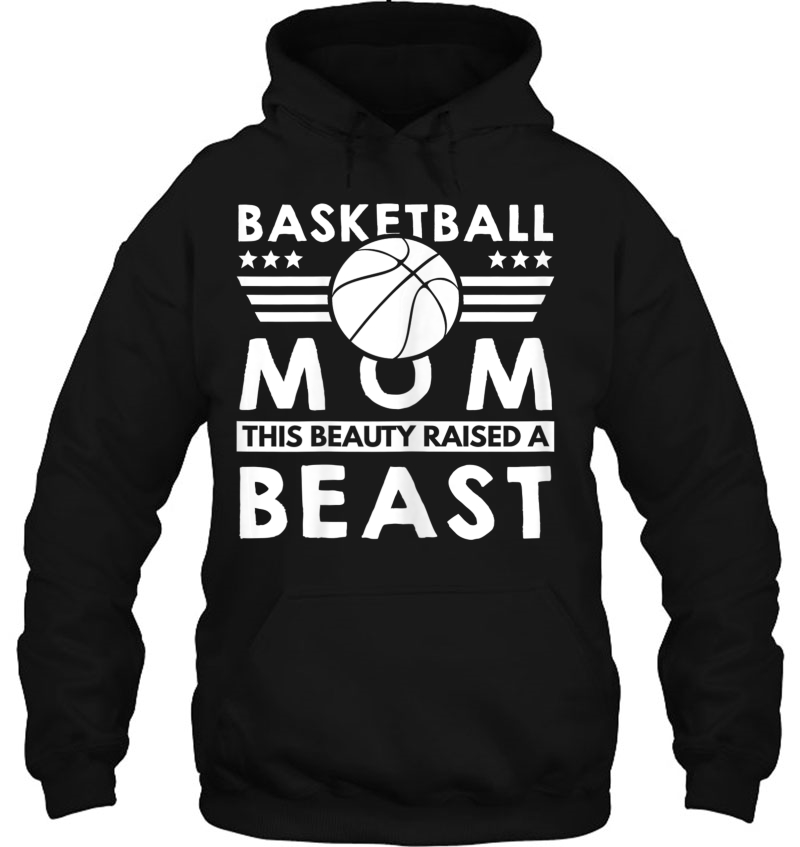 Womens Basketball Mom - This Beauty Raised A Beast Mugs