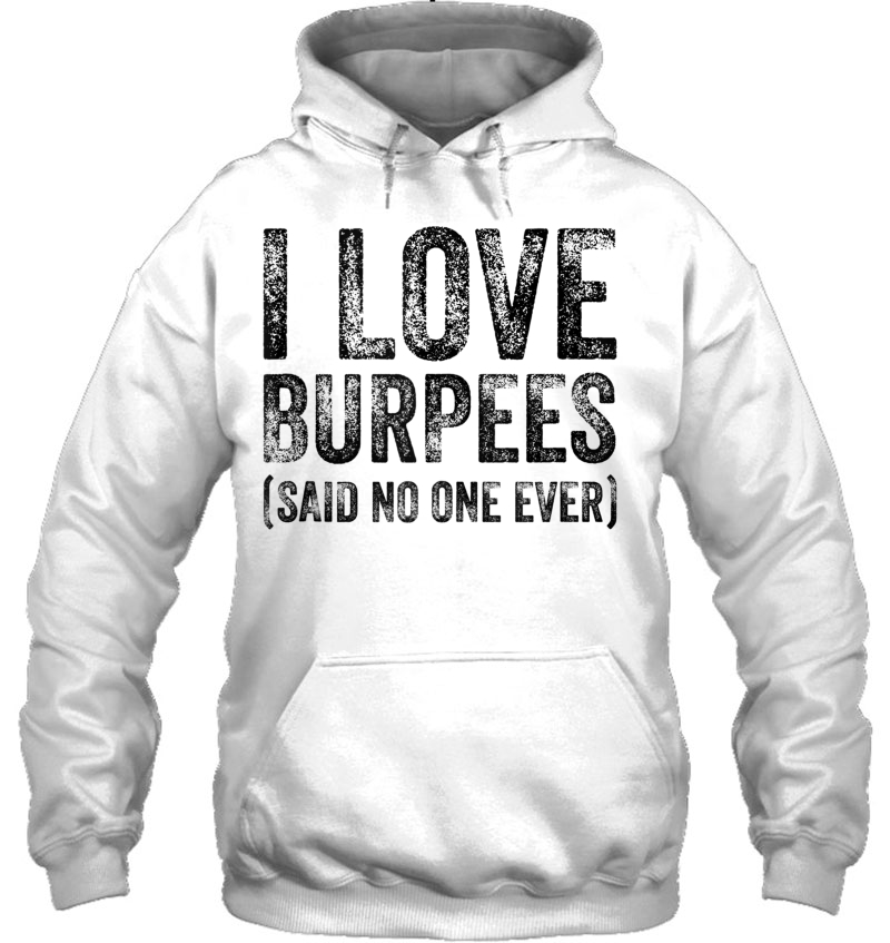 I Love Burpees Fitness Tank Top Mugs