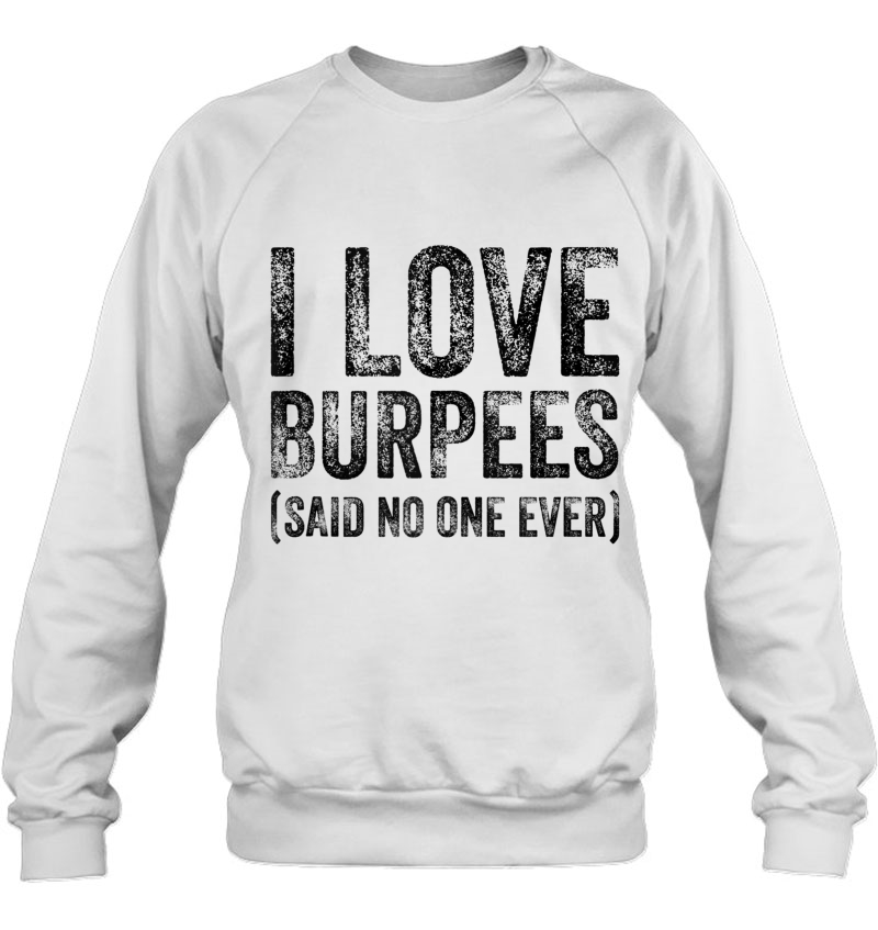 I Love Burpees Fitness Tank Top Mugs