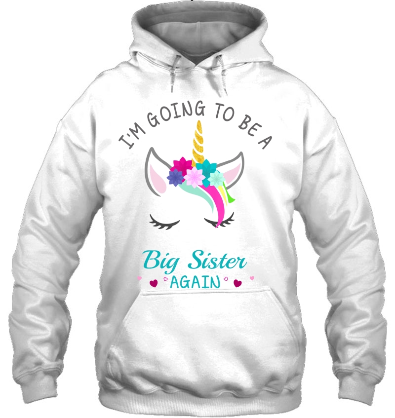 I'm Going To Be A Big Sister Again Unicorn For Girls Mugs