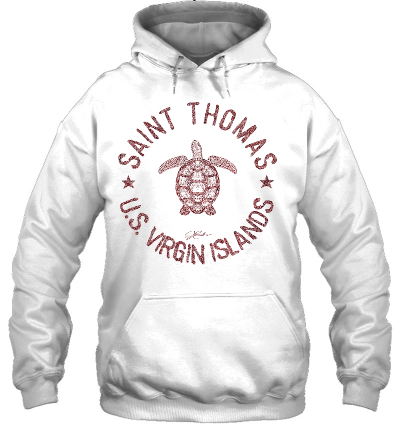 Jcombs Saint Thomas, U.S. Virgin Islands, Sea Turtle Hoodie