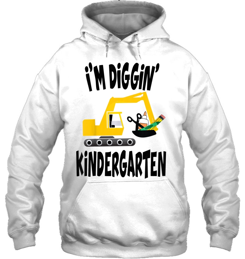 Kids I'm Diggin' Kindergarten Boys Funny Digger First Day School Mugs