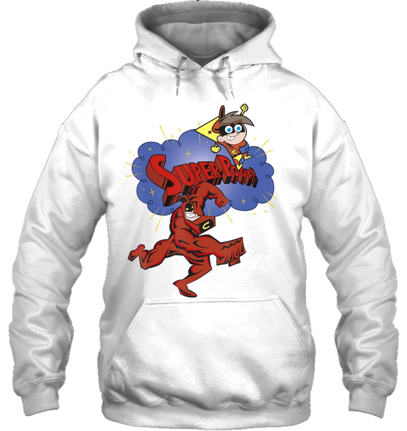 Nickelodeon The Fairly Oddparents Cleft And Crimson Poof Hoodie