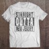 Straight Outta New Jersey Hometown Pride Tank Top Tee