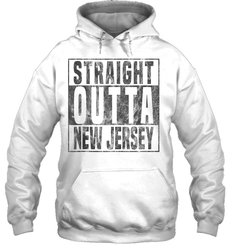 Straight Outta New Jersey Hometown Pride Tank Top Hoodie
