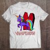 Unicorn Vampire Vampicorn Cute Women Halloween Party Tee