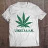 Vegetarian Cannabis Weed Tank Top Tee