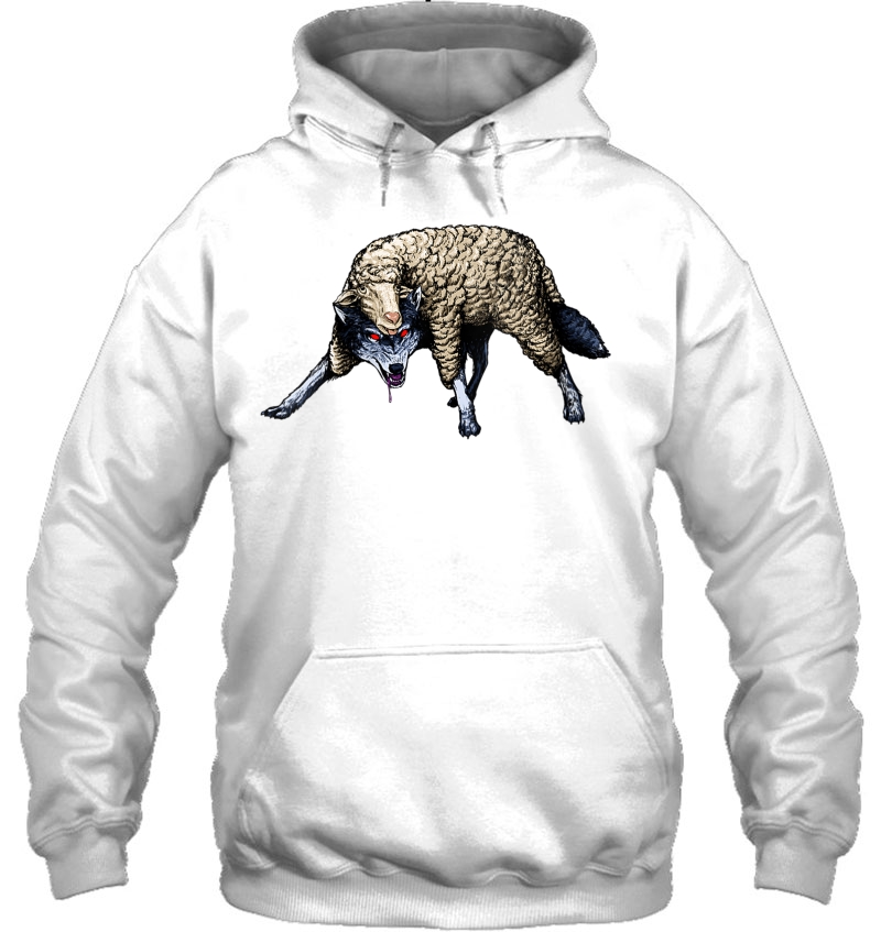 Womens Wolf In Sheep's Clothing - Fierce Predator Hunter V-Neck Mugs