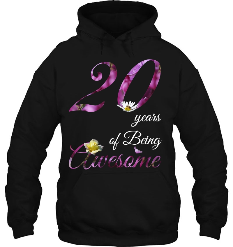 20 Year Old Shirt Awesome Floral 2000 20Th Birthday Mugs