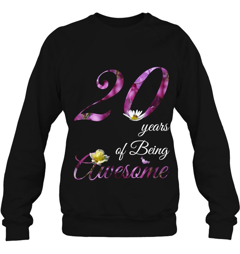 20 Year Old Shirt Awesome Floral 2000 20Th Birthday Mugs