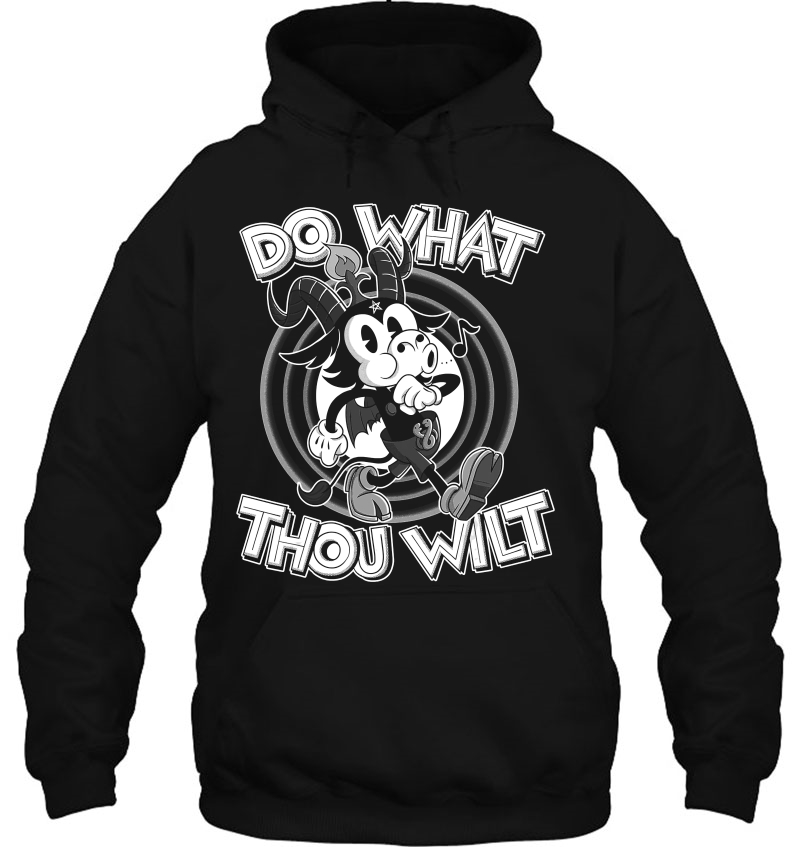 666 Do What Thou Wilt Satanic Baphomet 30S Cartoon Occult Mugs