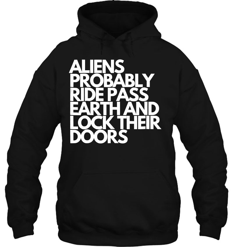 Aliens Ride Pass Earth And Lock Their Doors - Ufo Mugs