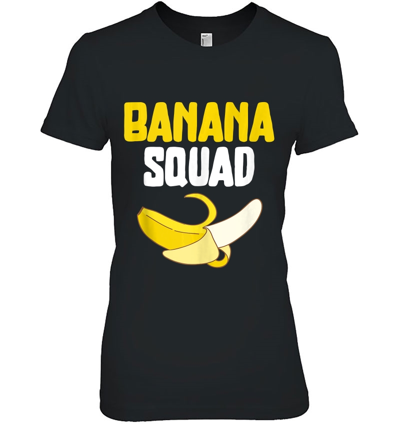 Banana Squad Funny Banana Lovers Vegan Food Funny Hoodie