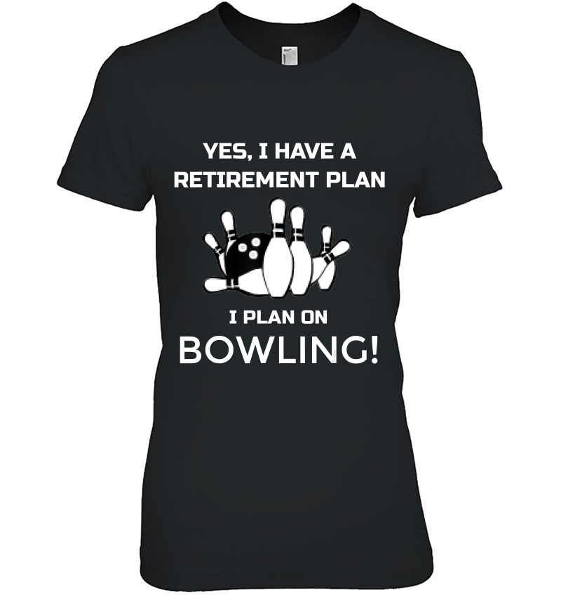 Bowling For My Retirement-Funny Bowler Retired Grandpa Hoodie