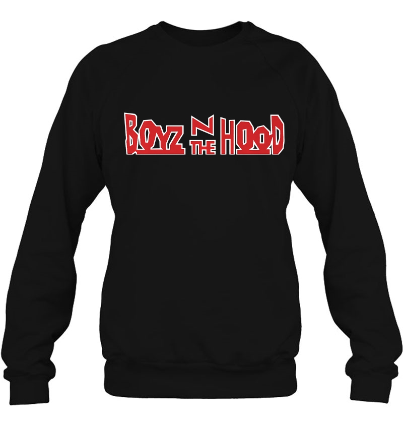 Boyz N The Hood Red Movie Logo White Outline Premium Mugs