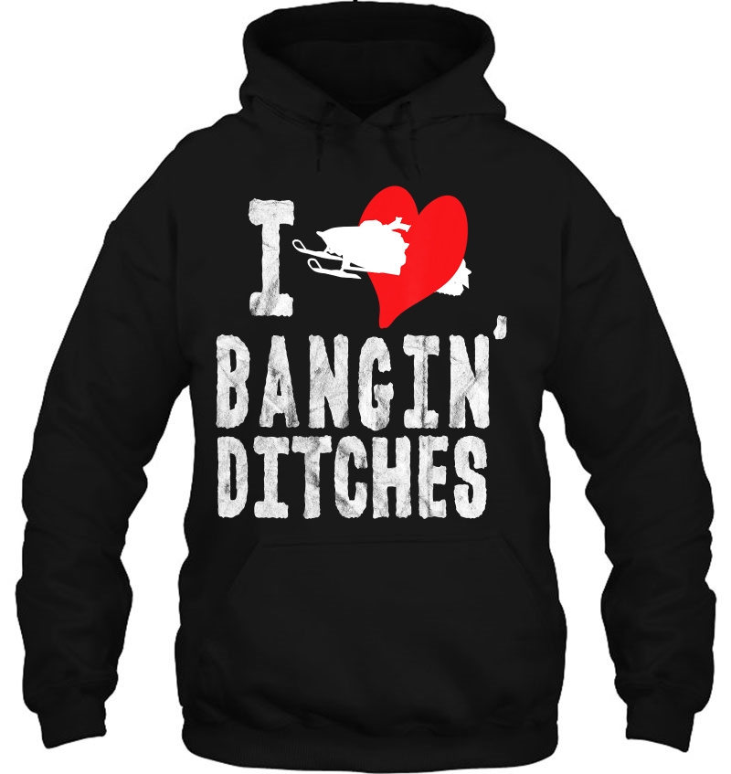 Braap Ditch Banger Snowmobile Shirt Love Bangin Ditches Brap Mugs