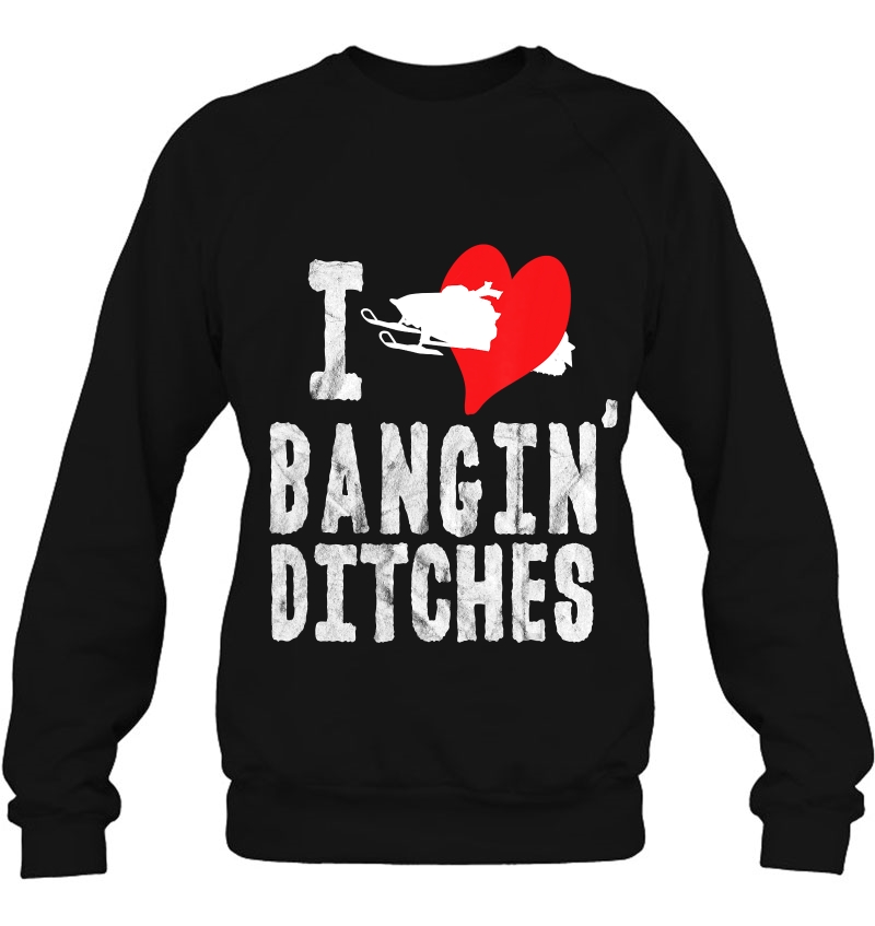 Braap Ditch Banger Snowmobile Shirt Love Bangin Ditches Brap Mugs