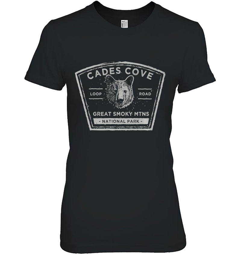 Cades Cove Loop Road Premium Ladies Tee