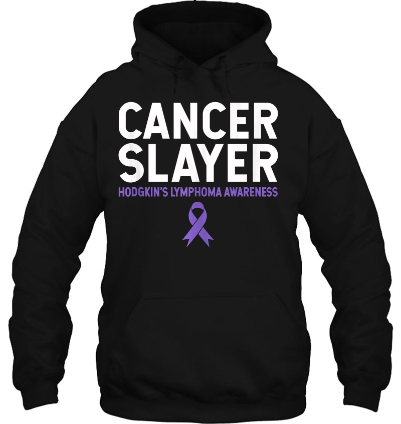 Cancer Slayer Hodgkin's Lymphoma Cancer Awareness Ribbon Mugs