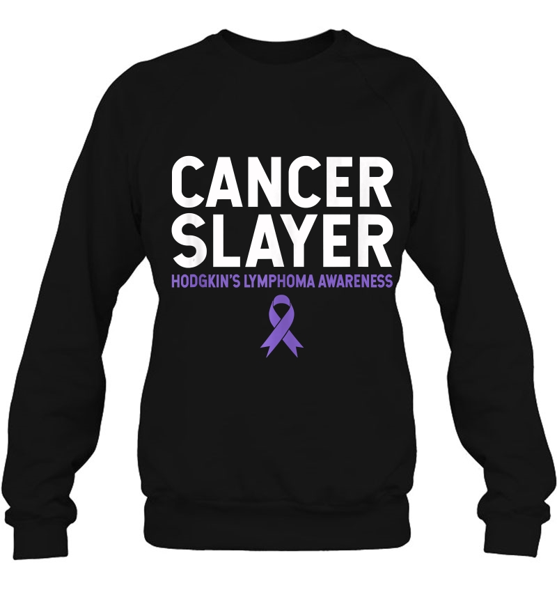 Cancer Slayer Hodgkin's Lymphoma Cancer Awareness Ribbon Mugs