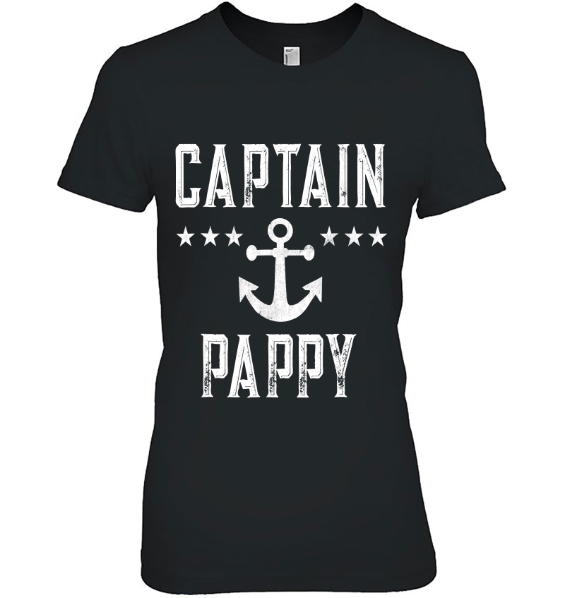 Captain Pappy Vintage Personalized Pirate Party Boat Hoodie