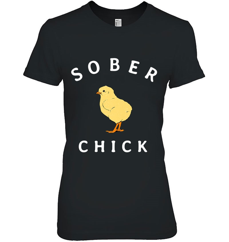 Cute Funny Sober Chick Distressed Anonymous Na Aa Gifts Premium Hoodie