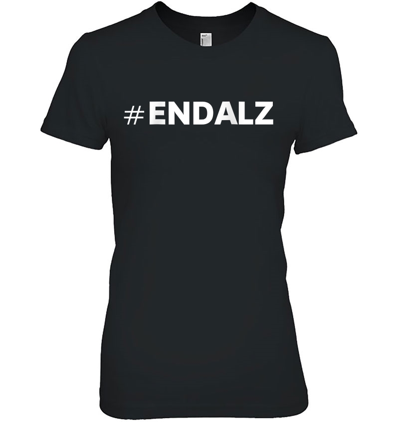 End Alz To Raise Alzheimer's Awareness Raglan Baseball Tee Hoodie