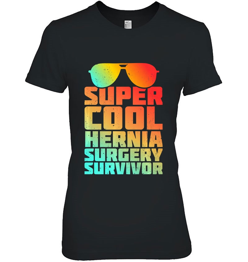 Funny Hernia Surgery Survivor Patient Recovery Get Well Gift Premium Hoodie