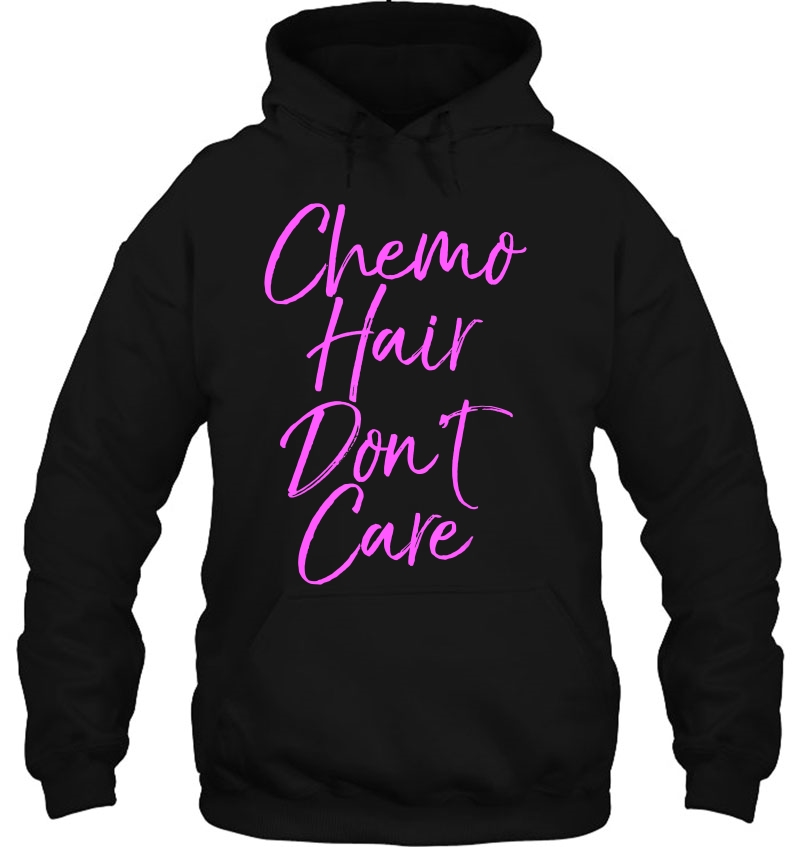 Funny Pink Breast Cancer Quote Gift Chemo Hair Don't Care Mugs