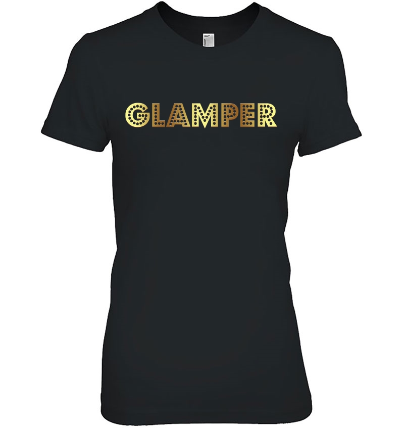 Glamper Women Plus Men Boys Girls Camping Glamping Hoodie