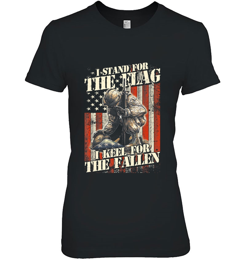 I Stand For The Flag Kneel For The Fallen Memorial Day Gifts Hoodie