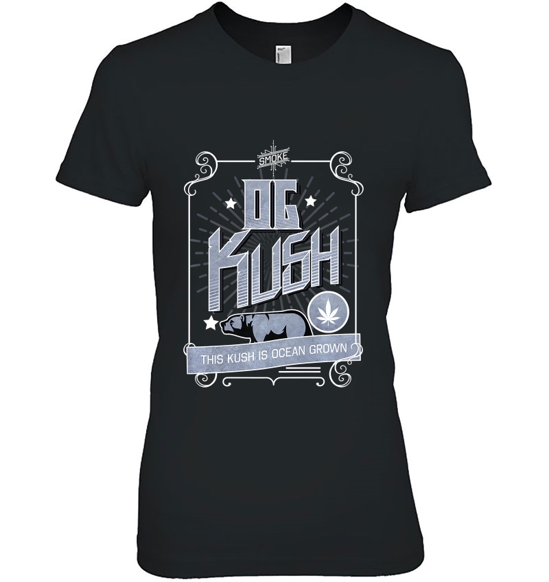 Marijuana Og Kush Shirt Ladies Tee
