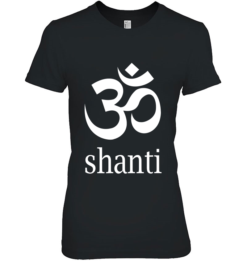 Meditation Om Shanti Yoga Hoodie