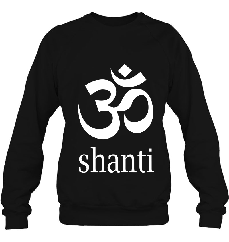 Meditation Om Shanti Yoga Mugs