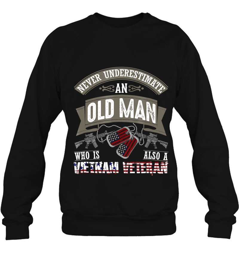 Mens Never Underestimate An Old Man Who Is Also Vietnam Veteran Mugs