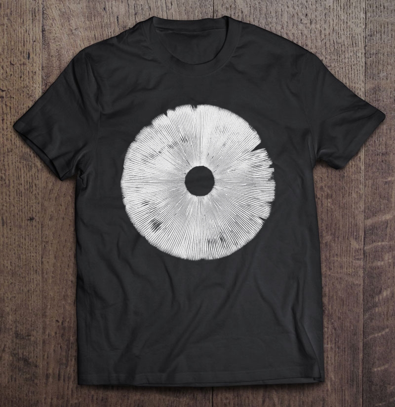 Mushroom Spore Print Mushroom Shirt