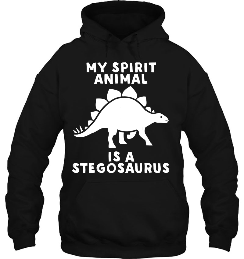 My Spirit Animal Is A Stegosaurus - Funny Dinosaur Mugs