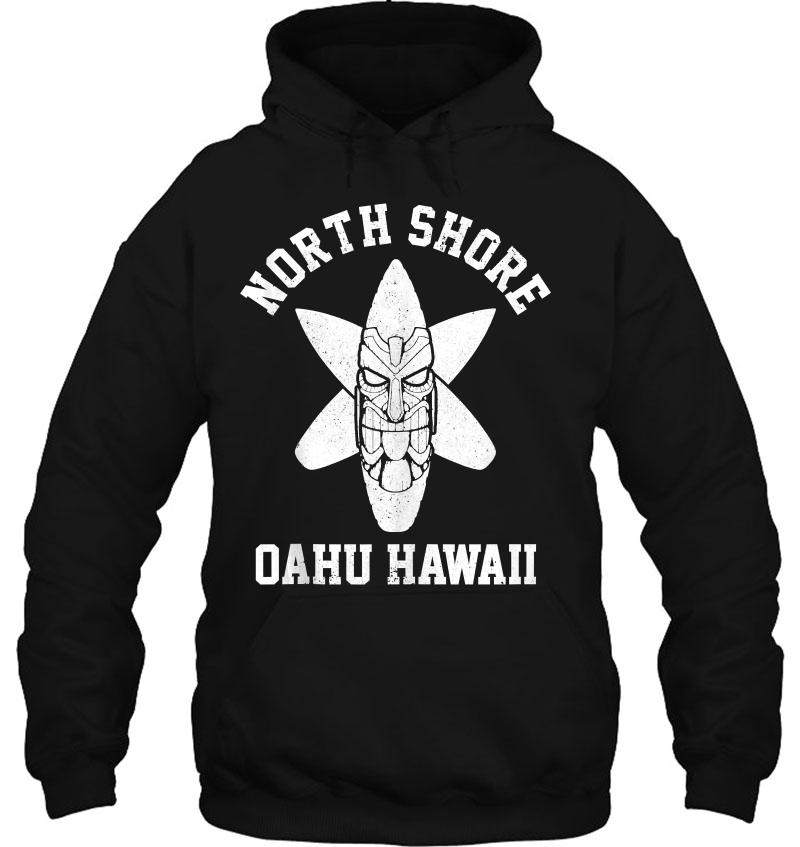 Oahu Hawaii North Shore Surf Beach Surfing Surfer Hoodie