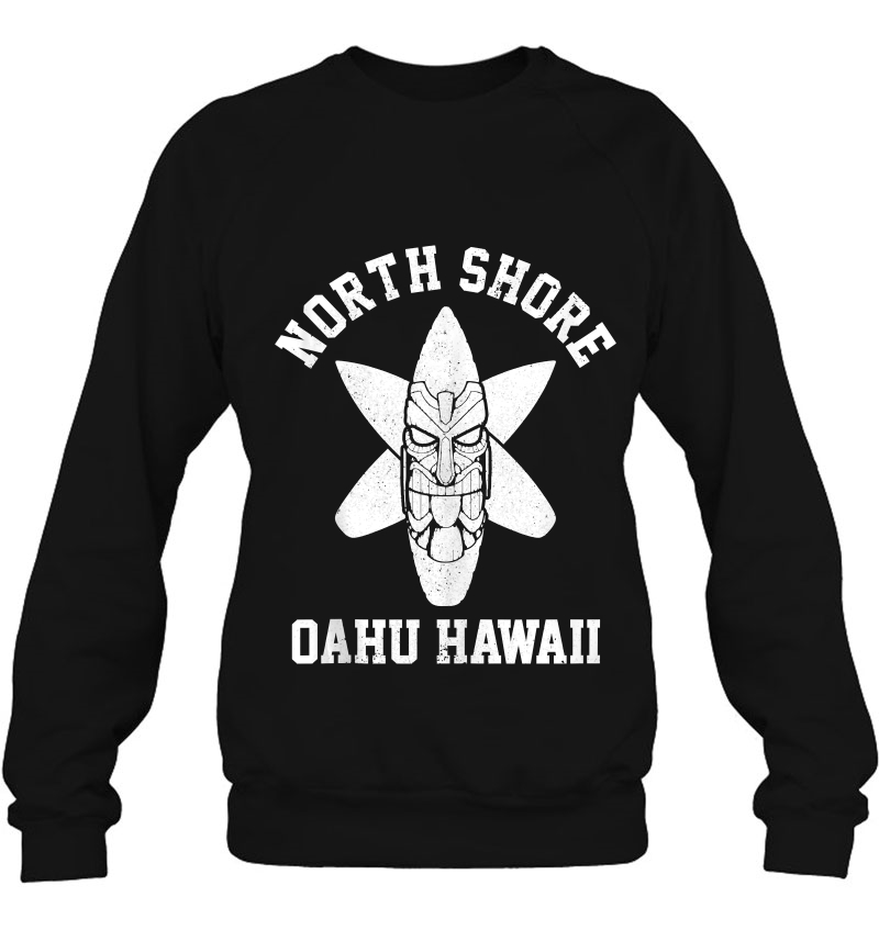 Oahu Hawaii North Shore Surf Beach Surfing Surfer Sweatshirt