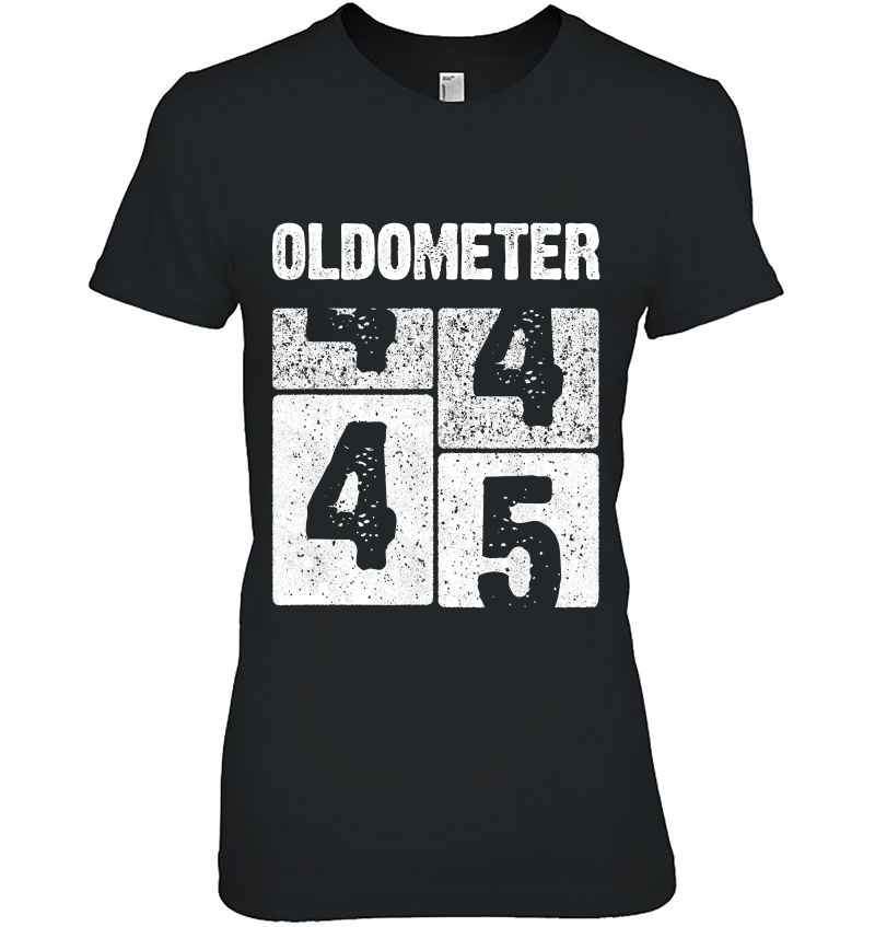 Oldometer 45 45Th Birthday Gift Born In 1974 Ver2 Hoodie