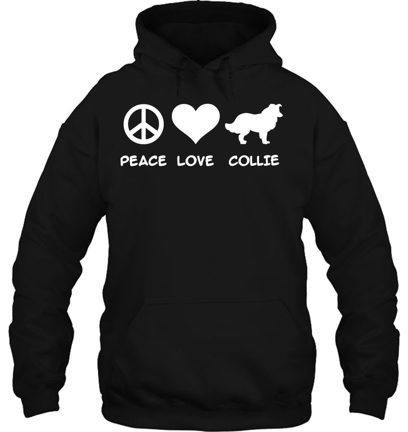 Peace, Love, Collie Mugs