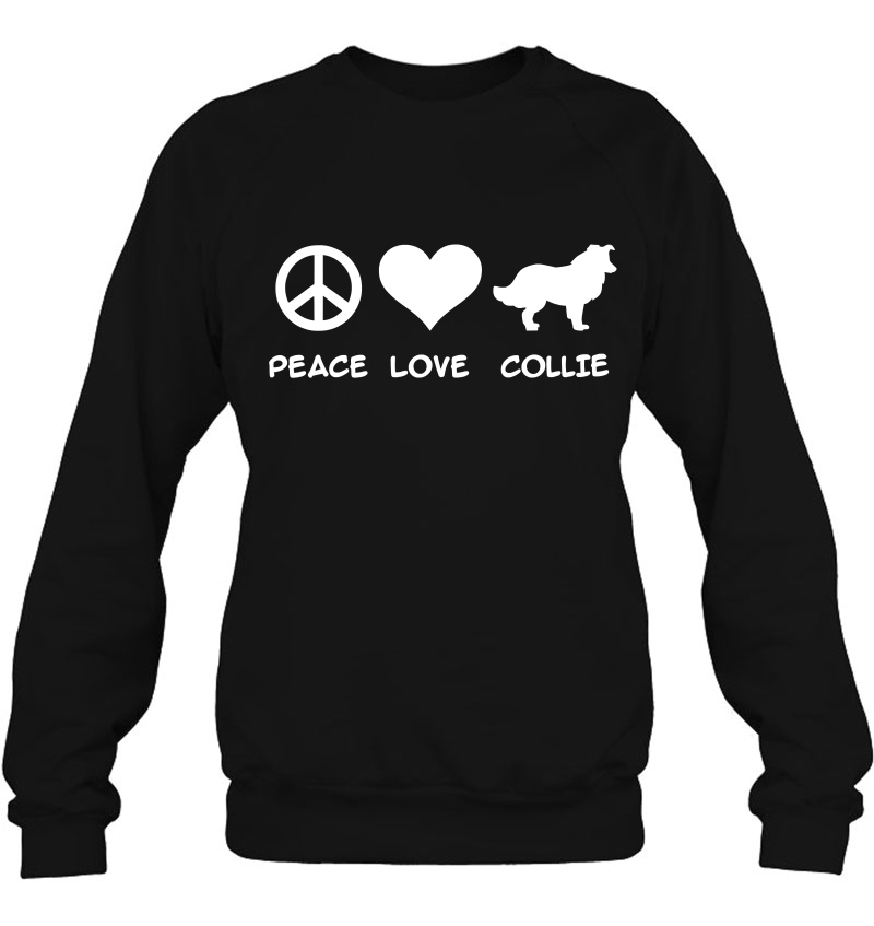 Peace, Love, Collie Mugs