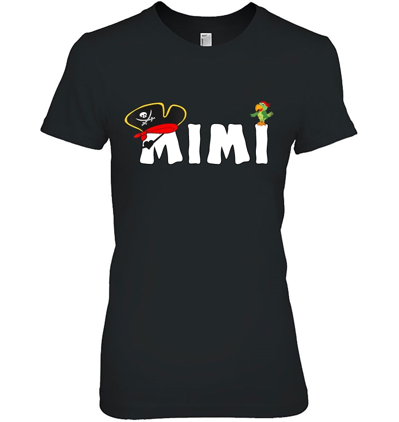 Pirate Mimi Shirt Grandma Skull Pirate's Hat Crossbones Hoodie