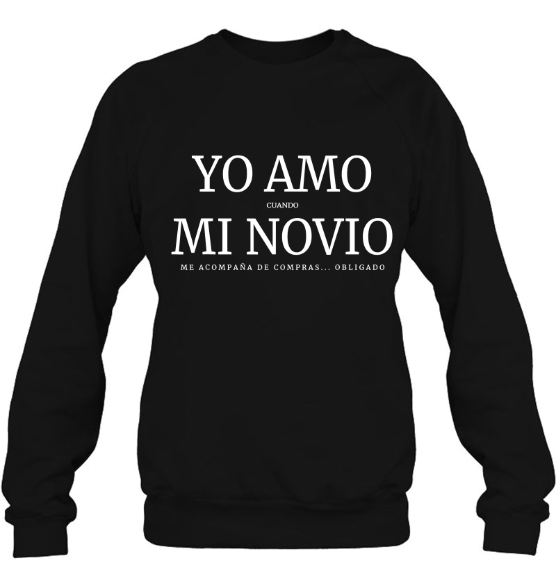 Playera Yo Amo Cuando Mi Novio... Camiseta San Valentin Mugs