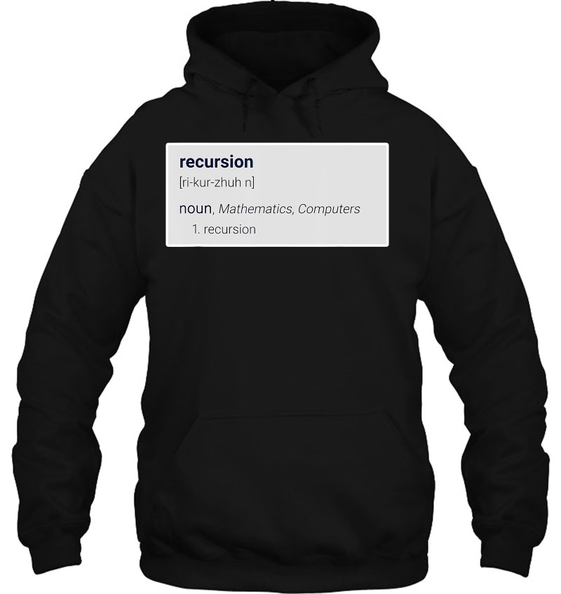 Recursion Definition Programmer Humor Mugs