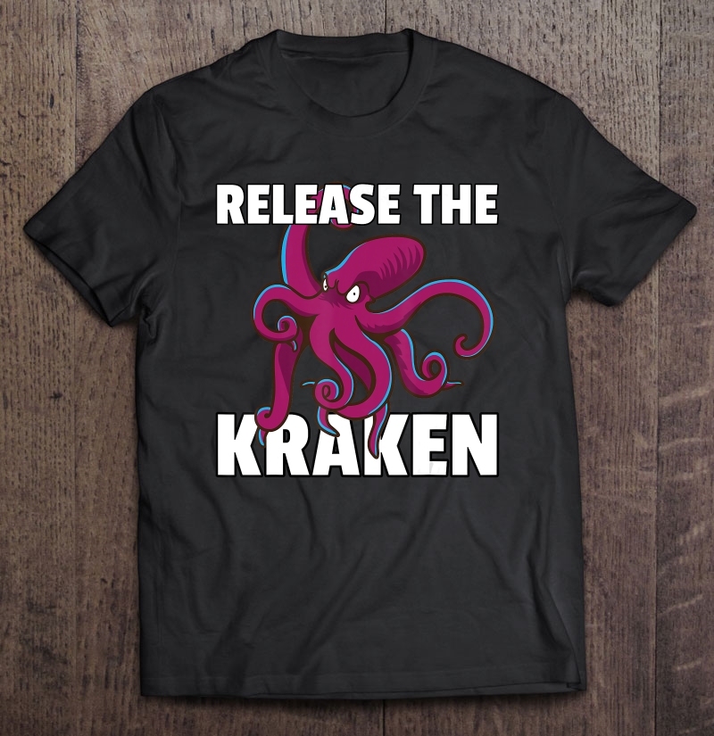 Release The Kraken Shirt For Squid Lover Shirt