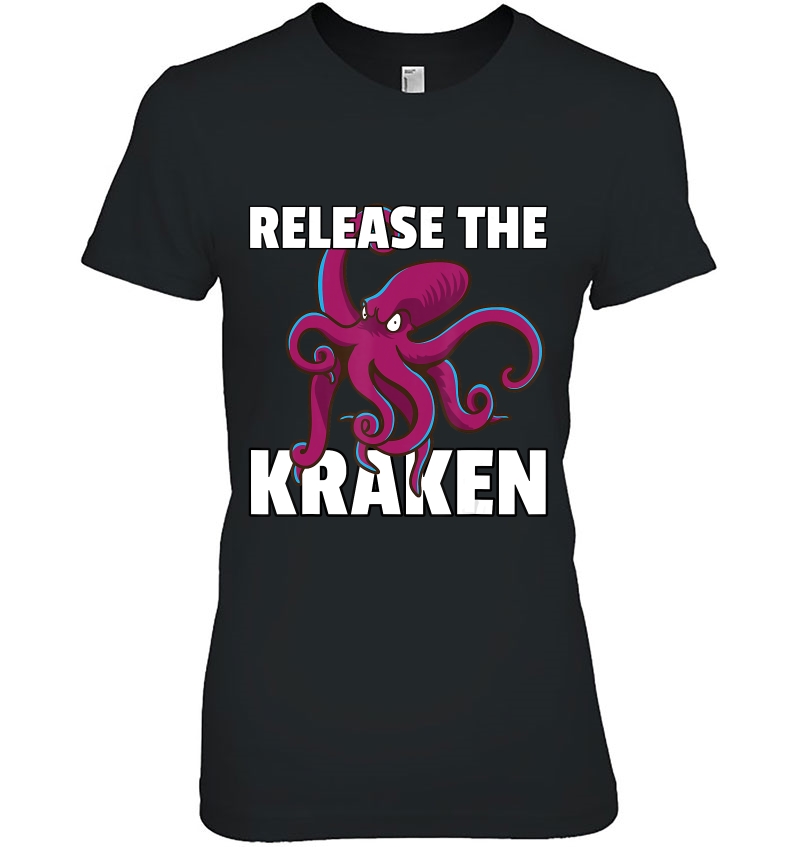 Release The Kraken Shirt For Squid Lover Hoodie