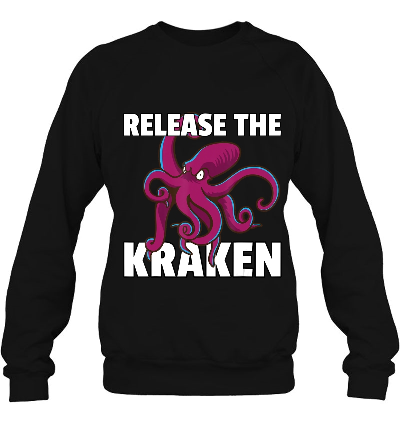 Release The Kraken Shirt For Squid Lover Mugs