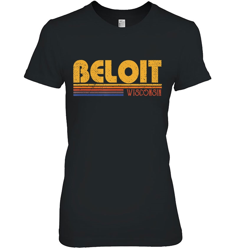 Retro Beloit Wisconsin Hoodie