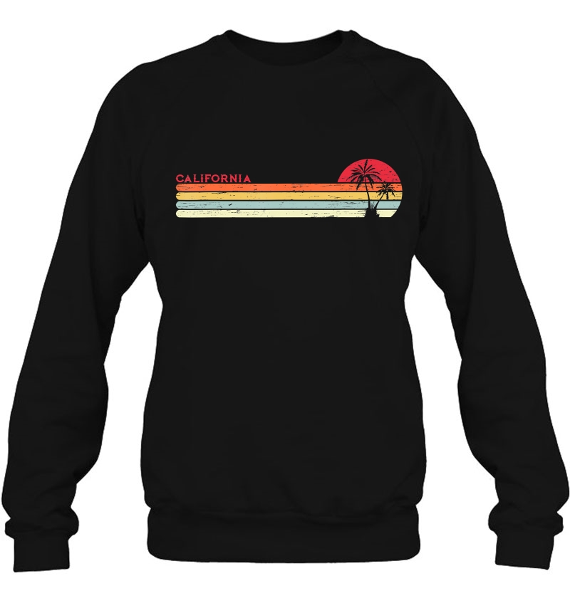 Retro California Sunset Sweatshirt
